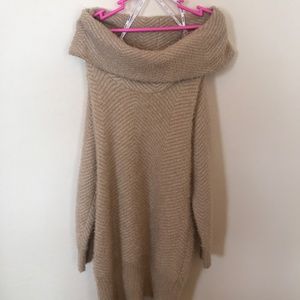 Oversized Off the Shoulder Sweater